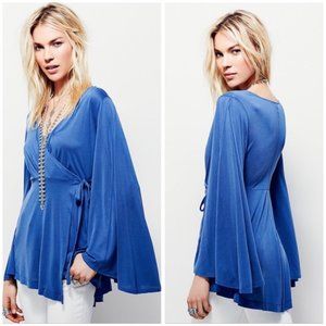 Free People Dream Girl Wrap Top